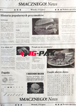 Arkusz biay nadruk papier+PE 30x40 a'1000