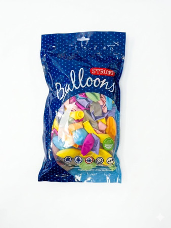 Balon 23cm pastel mix kolor�w a'100