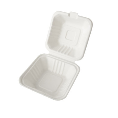 Hamburger box pulpa 155x152x78mm a'50