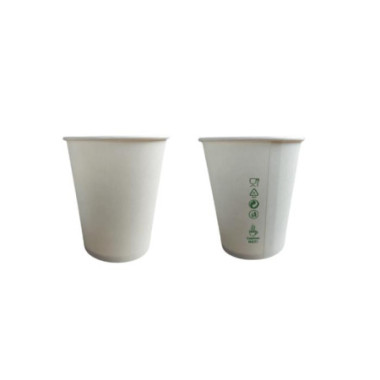 Kubek papierowy 180ml/70mm a'50 non plastic
