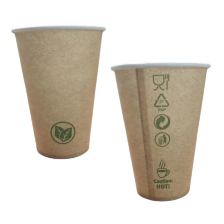 Kubek papierowy 300ml/80mm a'50 non plastic