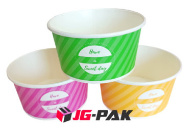 Kubek papierowy do lodw 160 ml a'50 PLASTIC FREE