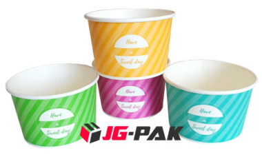 Kubek papierowy do lodw 245 ml a'50 PLASTIC FREE
