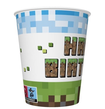 Kubek papierowy konfekcja  a'8 Happy Birthday 