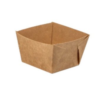 Miska eco kraft 245ml kwadrat Plastic Free