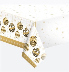 Obrus papierowy konfekcja Bombki nieynki