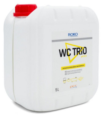 Pyn do mycia sanitariatw WC TRIO 5L