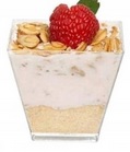 Pucharek finger food 60ml a'50 kwadrat wielorazowy