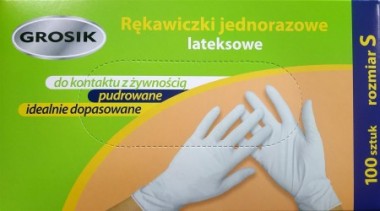 Rkawice LATEX 100 S