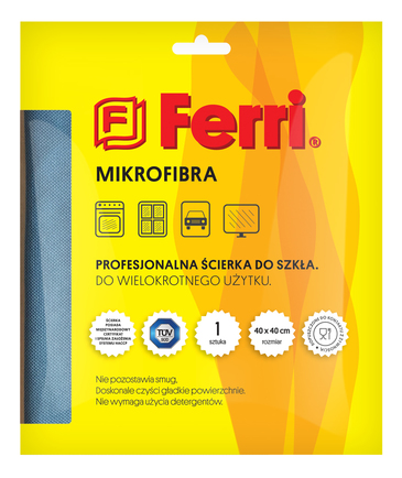 �cierka microfibra do szk�a 40x40cm a'1
