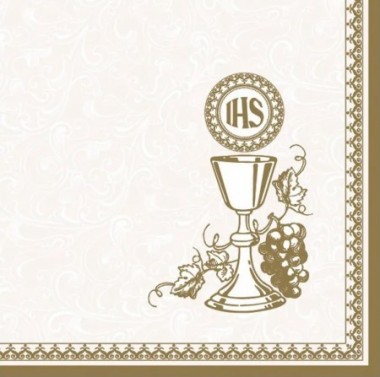 Serwetka kolor a'20 komunia