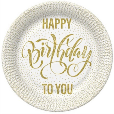 Talerz papierowy 18cm a'8 