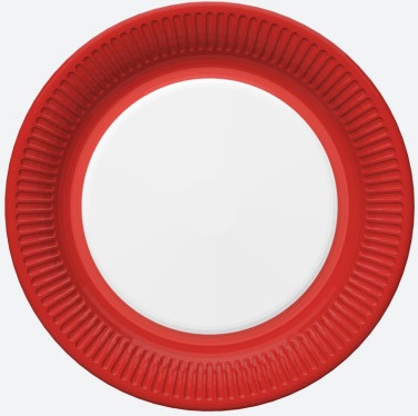 Talerz papierowy 22,7cm a'8 