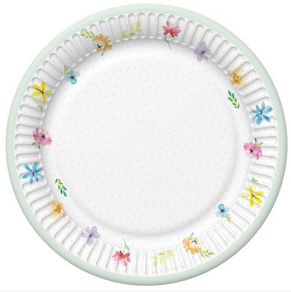 Talerz papierowy 22,7cm a'8 