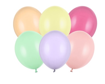 Balon 23cm pastel mix kolor�w a'50