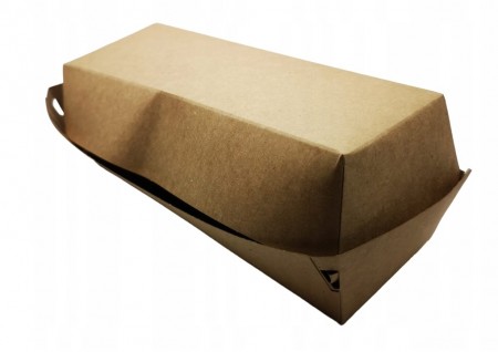 Kartonik burger box 205x70x75 kraft a'50