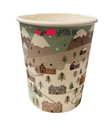 Kubek papierowy 300ml/90mm a'50 WINTER