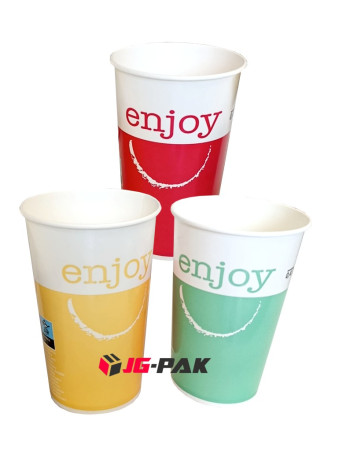 Kubek papierowy 400ml ENJOY a'50