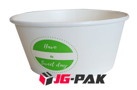 Kubek papierowy do lodów 350 ml a'45 PLASTIC FREE