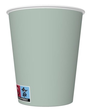 Kubek papierowy konfekcja  a'8  sza�wia