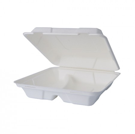 Menu box z pulpy dwudzielny 243x243x75 a'50