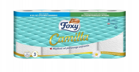 Papier toaletowy FOXY Camilla 3w a'8