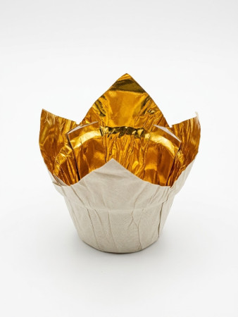 Papilotki Tulipan 70x52 z�oto-bia�y a'50