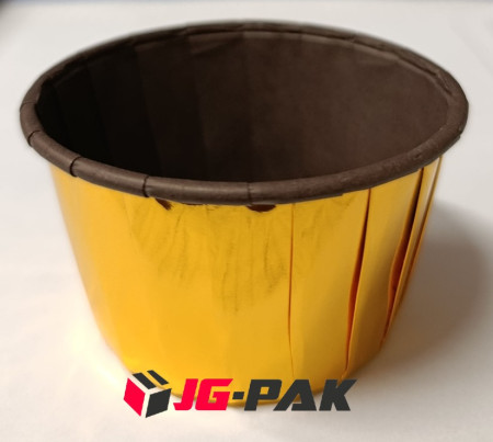 Papilotki z�oto-br�zowe metal 50x39 a'100