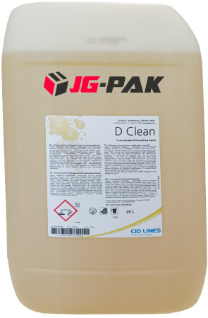 Pyn do mycia naczy D-CLEAN 25l