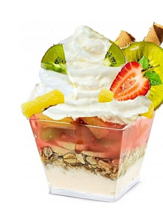 Pucharek finger food 200ml a'20 wielorazowe