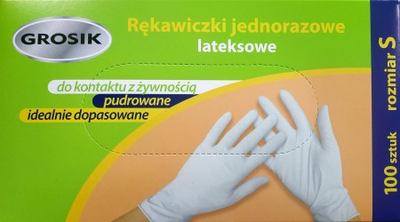 Rkawice LATEX 100 S