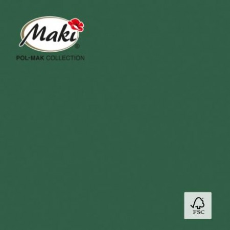 Serwetka kolor a'20 butelkowa ziele