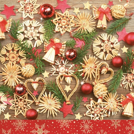 Serwetka kolor a'20 Christmas Wooden Decorations