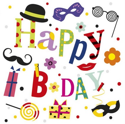 Serwetka kolor a'20 Funny B-day