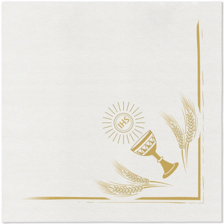 Serwetki AIRLAID KOMUNIA 40x40MY F50szt KOMUNIA