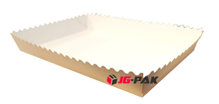 Tacka tekturowa falbanka 20x14x3 a'50