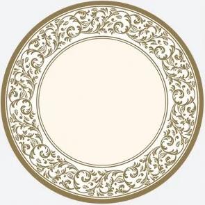 Talerz papierowy 18cm a'8 ROCOCO