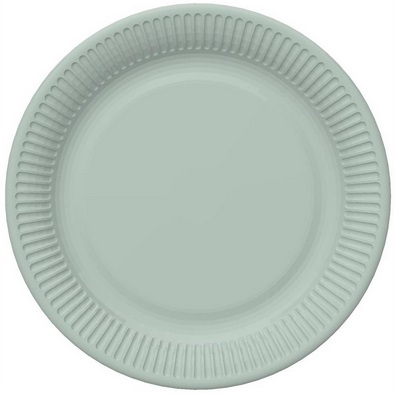 Talerz papierowy 22,7cm a'8 sza�wia