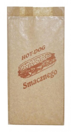 Torba papieowa brzowa hot-dog  Francuski a'200